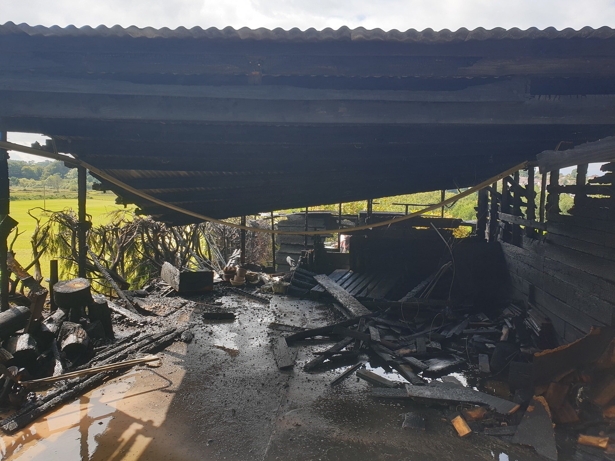 Sidmouth fire